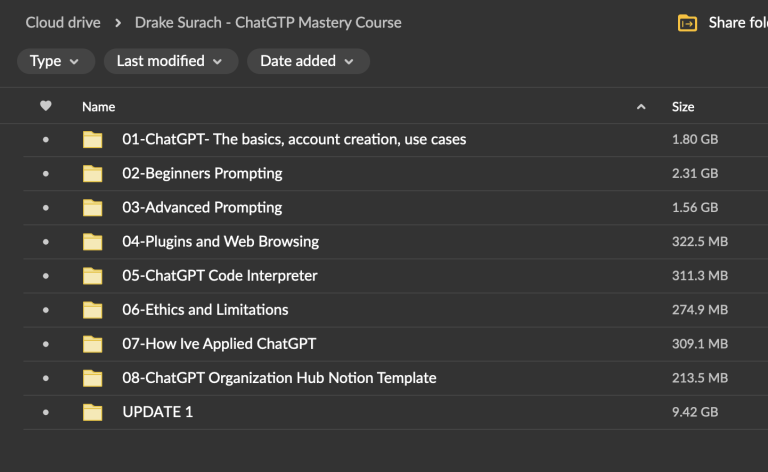 Drake Surach – ChatGTP Mastery Course